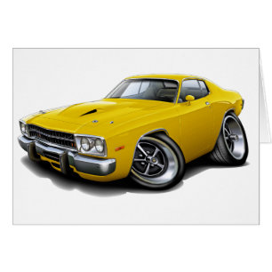 1973-74 Roadrunner Yellow Car