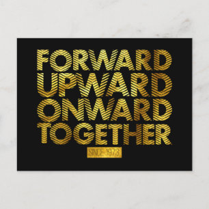 1973 Bahamas Independence Postcard Bahamian Flag