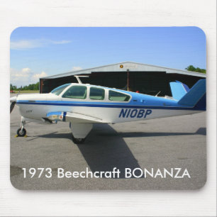 1973 Beechcraft BONANZA Mouse Mat