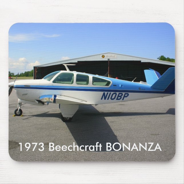 1973 Beechcraft BONANZA Mouse Mat (Front)