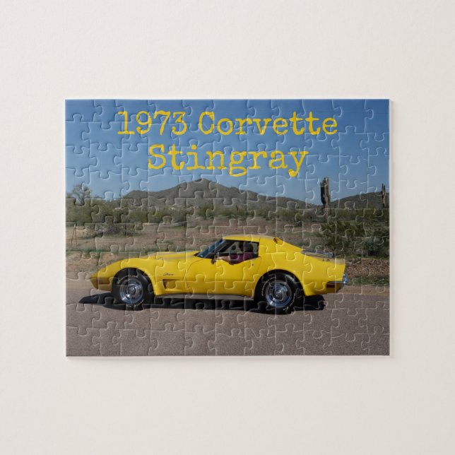 1973 Corvette C3 Stingray Puzzle (Horizontal)