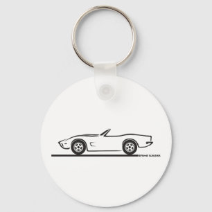 1973 Corvette Convertible Key Ring