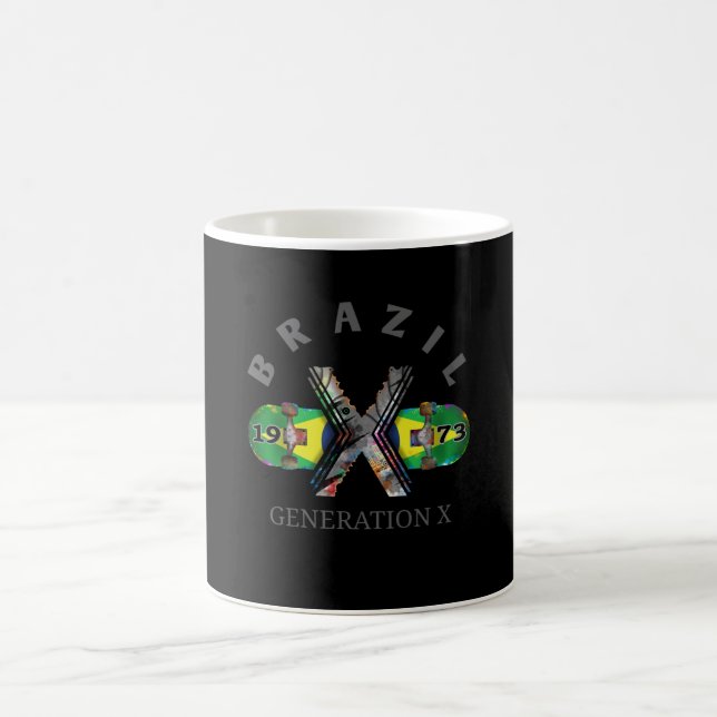 1973 Generation X American Skateboard Coffee Mug (Center)