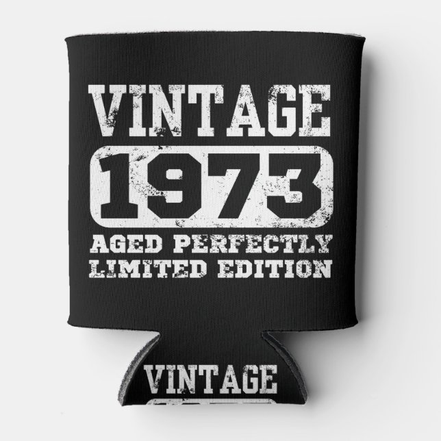 1973 Limited Edition 51st Birthday Can Cooler (Front)