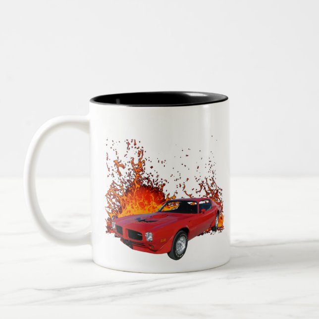 1973 Pontiac Firebird Trans AM Two-Tone Coffee Mug (Left)