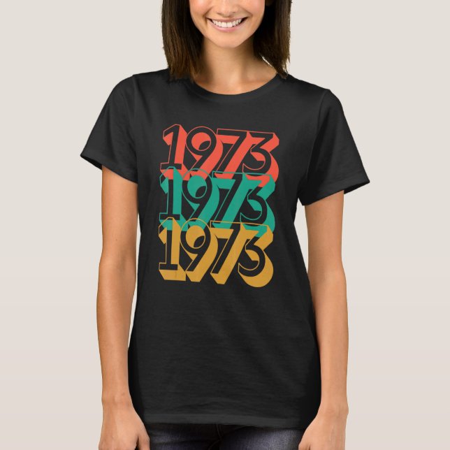 1973 Retro Roe V Wade Pro Choice Feminist Women's T-Shirt (Front)