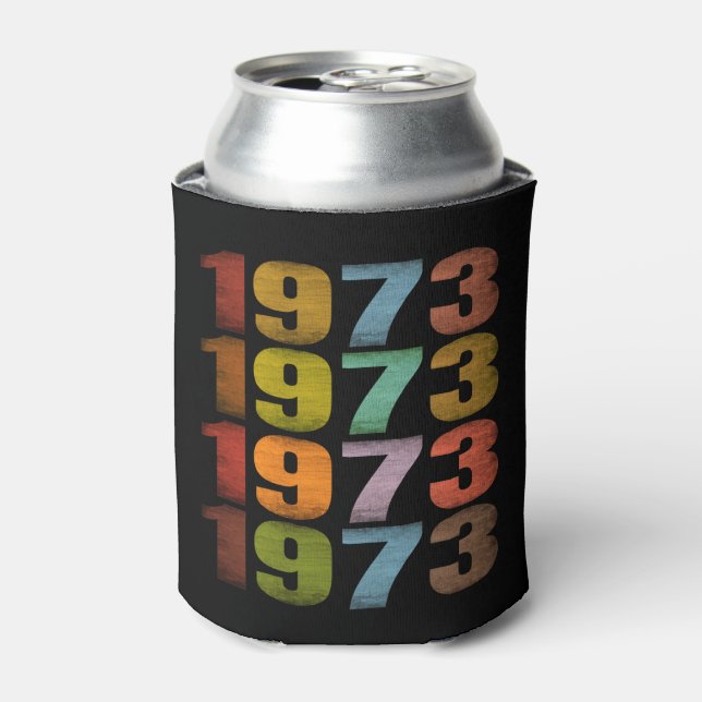 1973 VINTAGE RETRO GIFT CAN COOLER (Can Front)