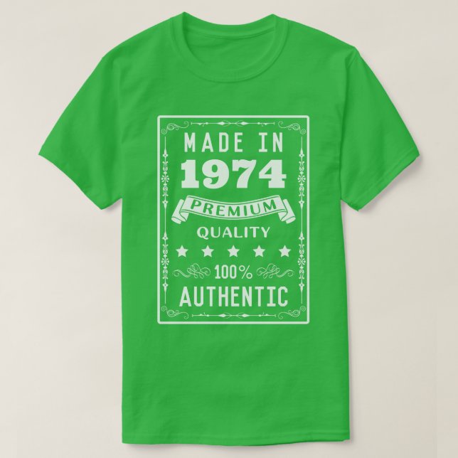 1974 1 T-Shirt (Design Front)