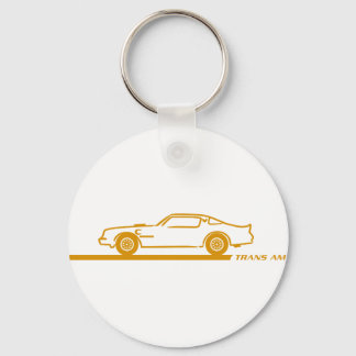 1974-78 Trans Am GoldCar Key Ring