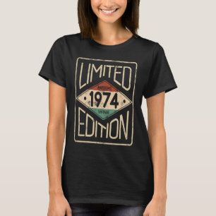 1974 Awesome Vintage Man Or Woman Birthday T-Shirt