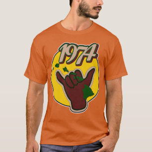 1974 Great Year shaka TShirt