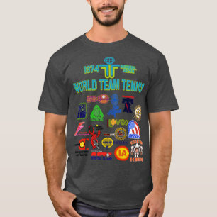1974 Inaugural Season Defunct Team Tennis T-Shirt