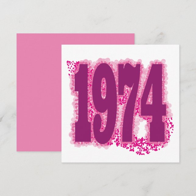 1974 INVITATION (Front/Back)