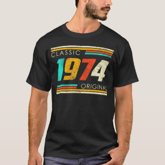 1974 Made In 1974 50Th Birthday 50 Years Old T-Shirt