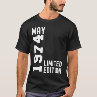 1974 May  Happy Birthday Party T-Shirt