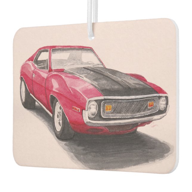 1974 Red Javelin Air Freshener (Left)