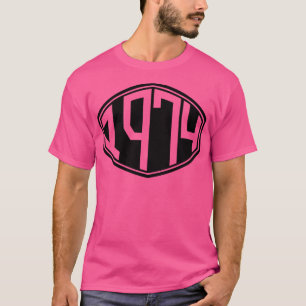 1974 Retro Hipster Birthday T-Shirt
