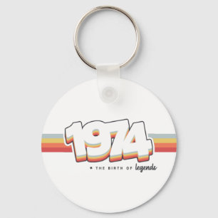 1974 The birth of legends Key Ring