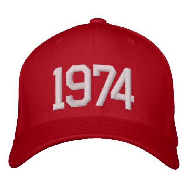 1974 Year Embroidered Hat (Front)