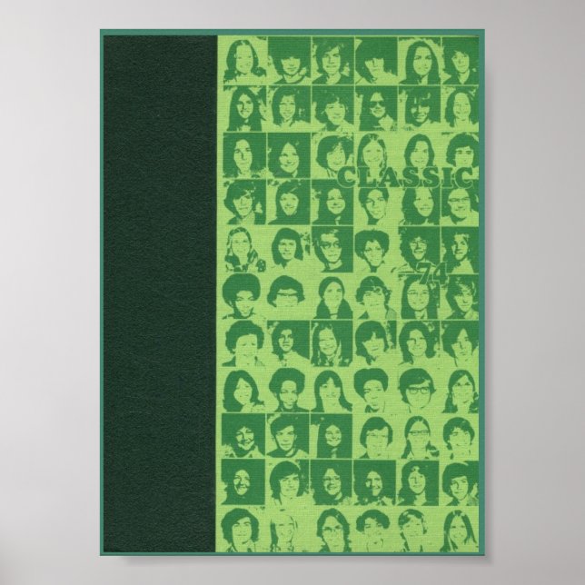 1974 Yearbook Poster (Front)