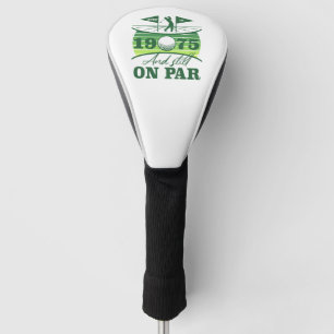 1975 50th Birthday Golf Humour Head Cover