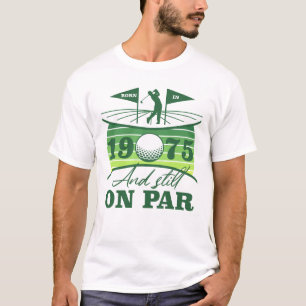 1975 50th Birthday Golf Humour T-Shirt