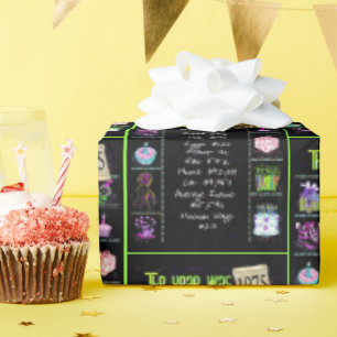 1975 Birthday Year Trivia Wrapping Paper