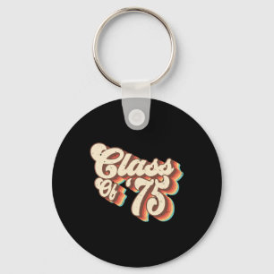1975 Cl Reunion Retro Cl Of 75 High School Graduat Key Ring