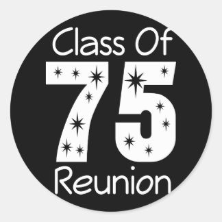 1975 Class Reunion Stickers