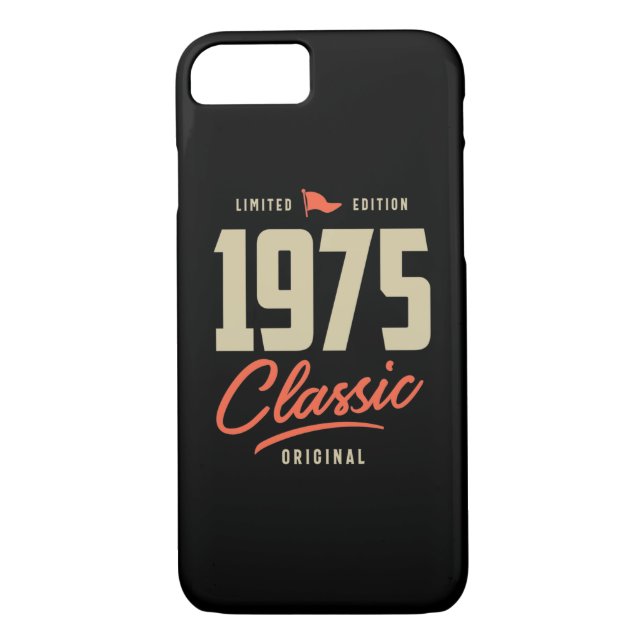 1975 Classic Birthday Gift Case-Mate iPhone Case (Back)