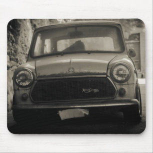 1975 Old Mini Cooper 1300 Mouse pad