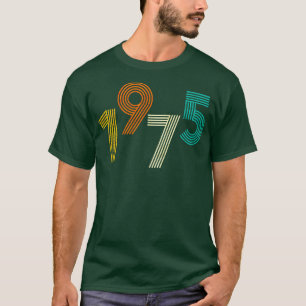 1975 Retro Birthday Vintage T-Shirt