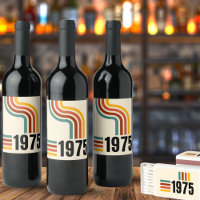1975 Retro Vintage Poster 50th Birthday