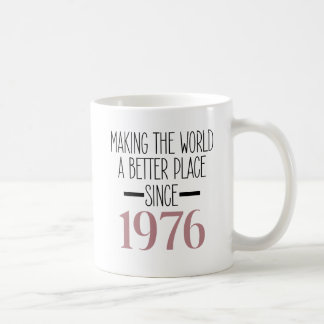 1976 Birthday 50 50th Years Old Gifts Women Mum Coffee Mug