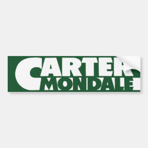 1976 Carter Mondale Bumper Sticker