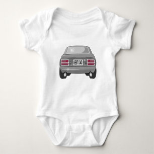 1976 Datsun 280Z Grey Baby Bodysuit