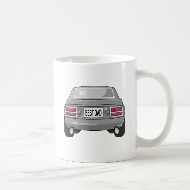 1976 Datsun 280Z Grey Coffee Mug (Right)