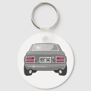1976 Datsun 280Z Grey Key Ring