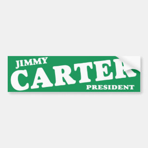 1976 Jimmy Carter President Vintage Bumper Sticker