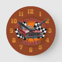 1976 Plymouth Duster Wall Clock.