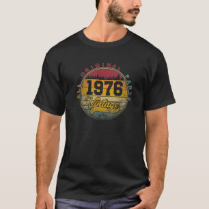 1976 Vintage Retro 45Th Birthday Gift 45 Years Old T-Shirt