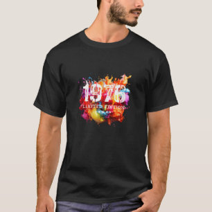 1976 Year of birth limited edition birthday number T-Shirt