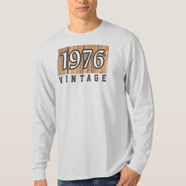 1976 Year of Birth T-Shirt (Front)