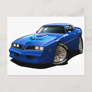 1977-78 Trans Am Blue Postcard