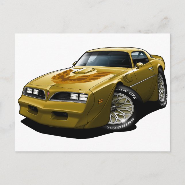 1977-78 Trans Am Gold Postcard (Front)