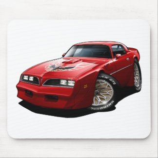 1977-78 Trans Am Red Mouse Mat