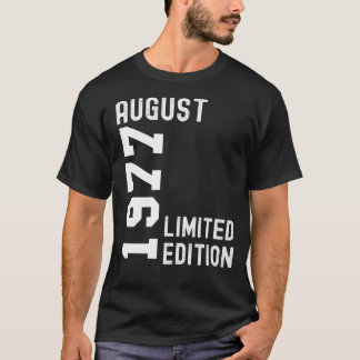 1977 August Happy Birthday Party T-Shirt