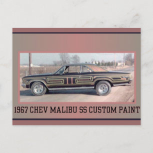 1977 CHEV SS 2 POSTCARD