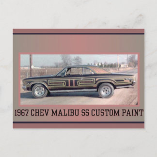 1977 CHEV SS 2 POSTCARD