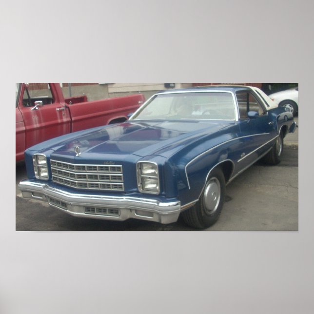 1977 Chevrolet/Chevy Monte Carlo Poster (Front)